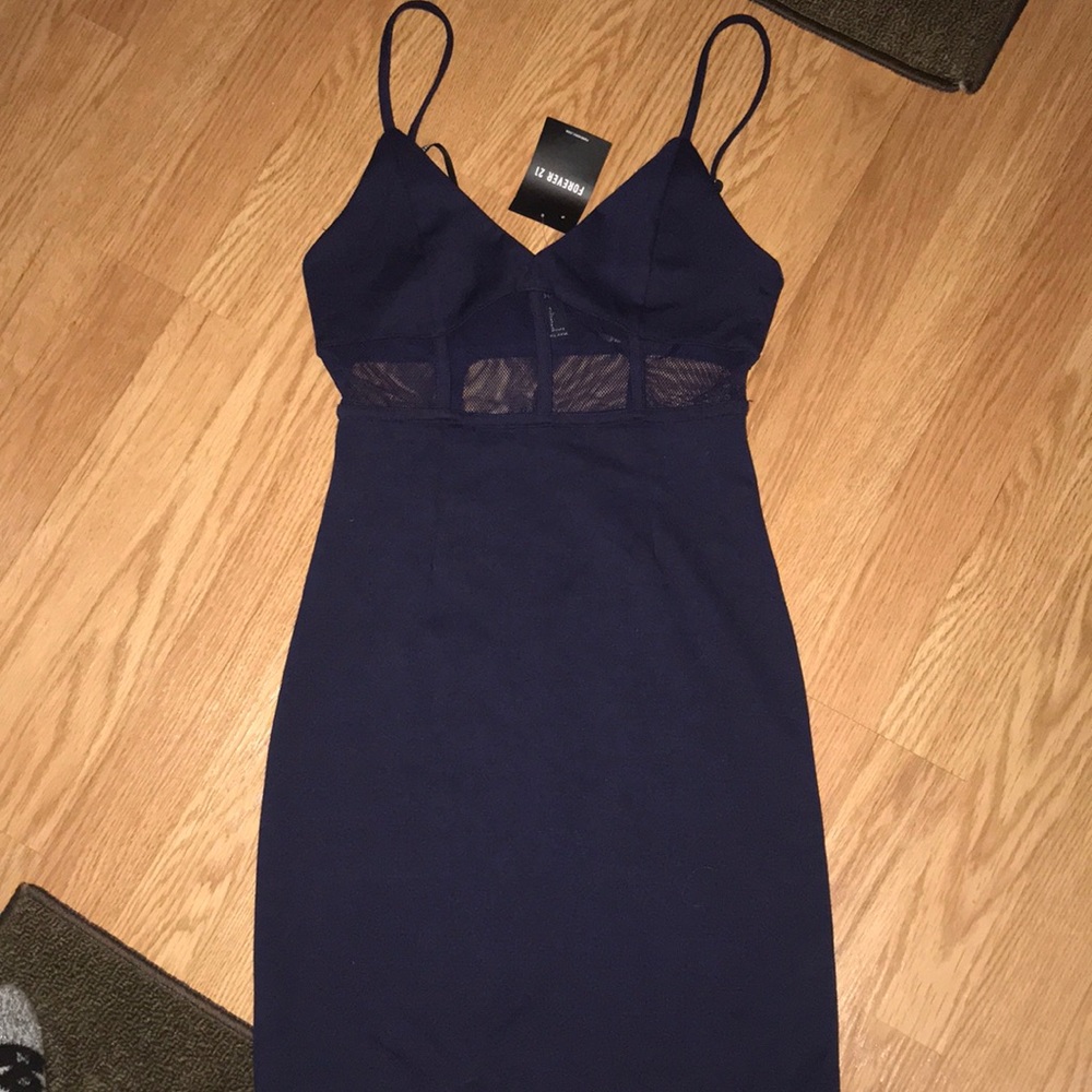 Navy forever 21 dress
